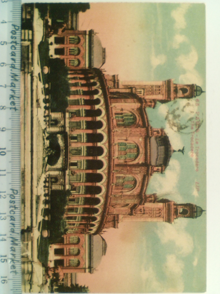 /France/FR_place_1909_PARIS. Le Trocadero Palace color.jpg